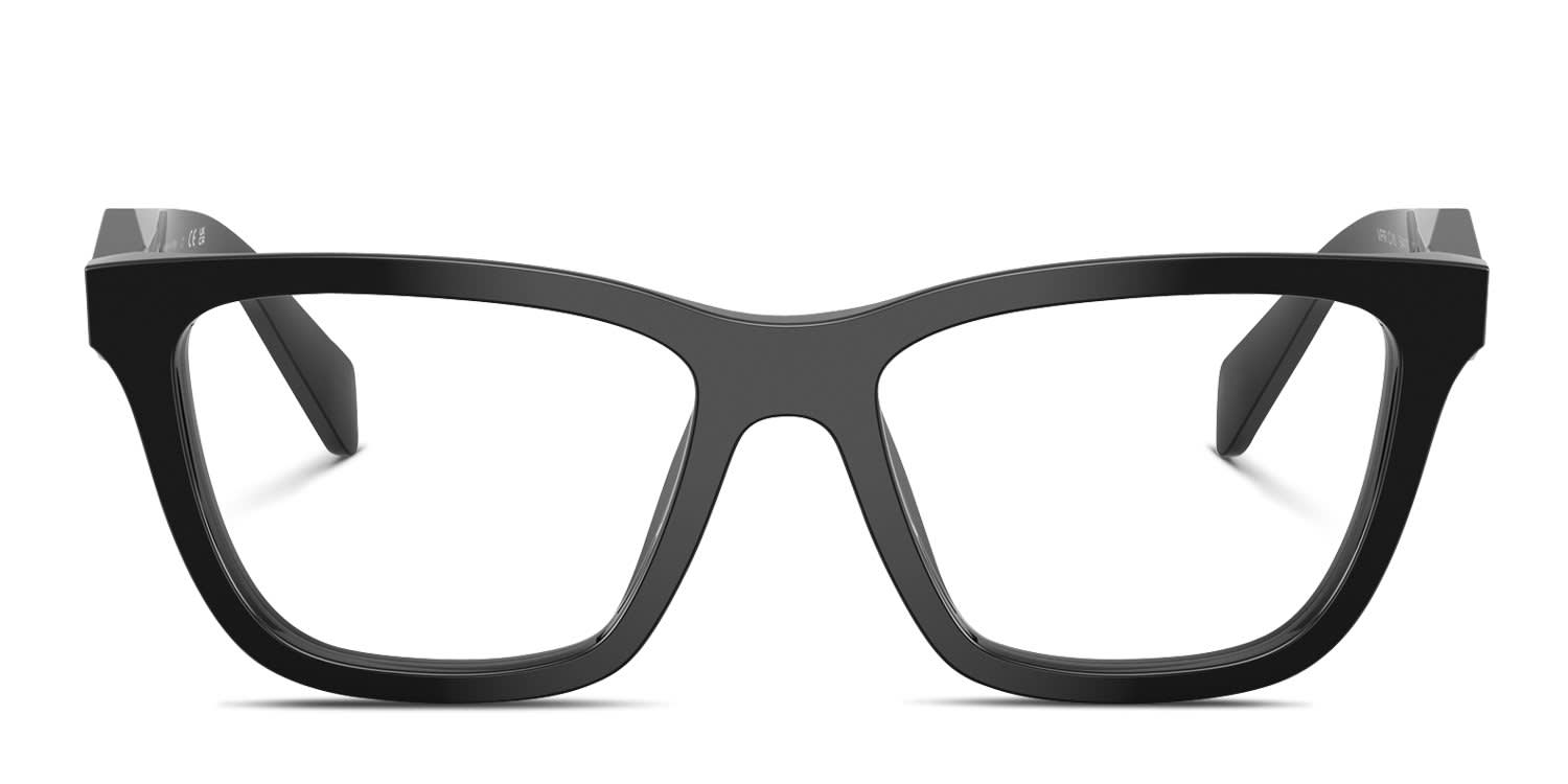 Prada PRC10V Black glasses - Black - Frontal View