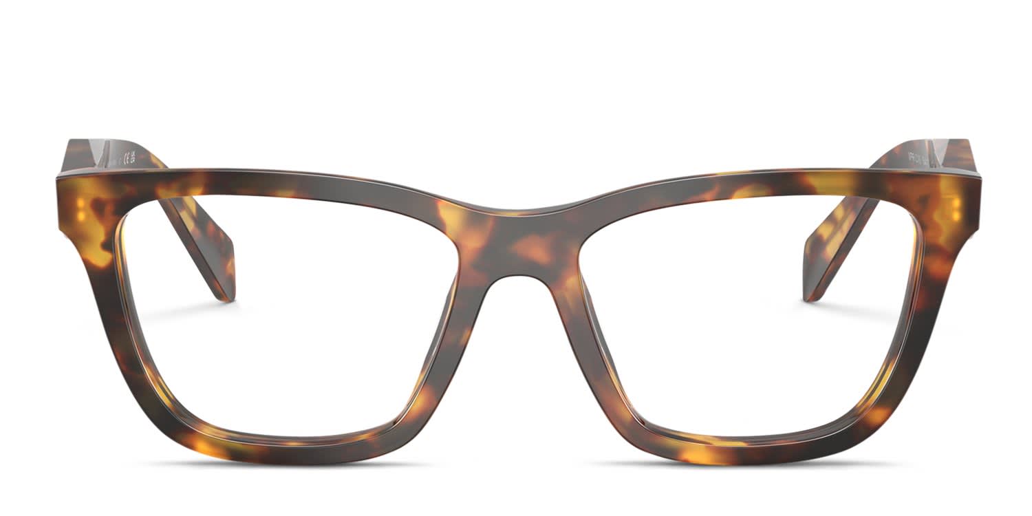 Prada PRC10V Bronze, Tortoise glasses - Bronze / Tortoise - Frontal View