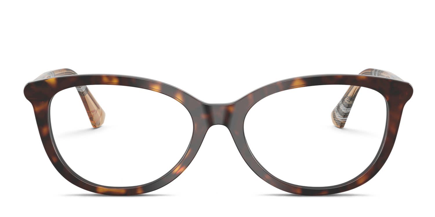 Burberry BE2431 Tortoise glasses - Tortoise - Frontal View