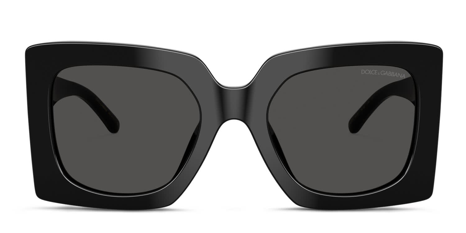 Dolce & Gabbana DG4525B Black, Gray glasses - Black / Gray - Frontal View