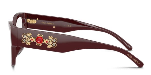 Dolce & Gabbana DG3435B red frame display picture 1