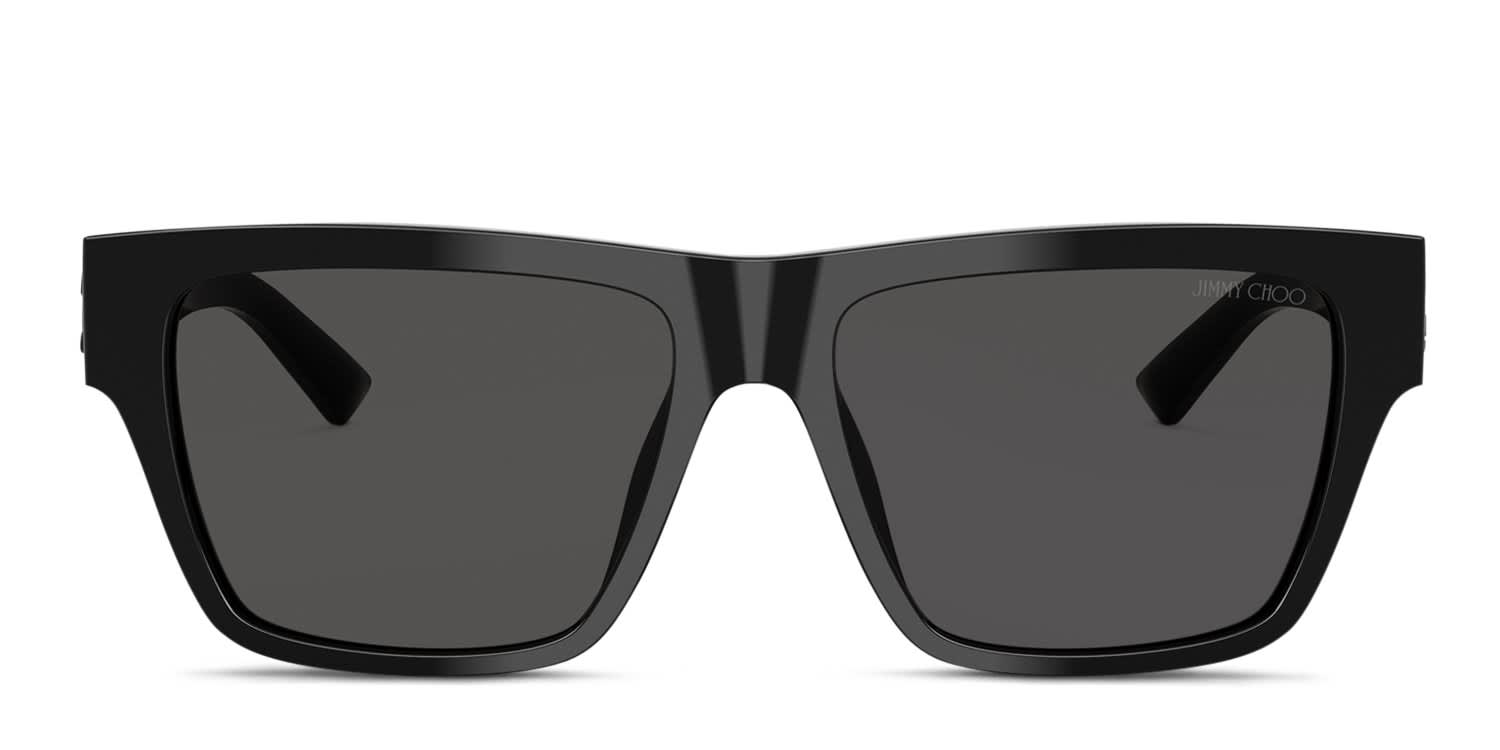 Jimmy Choo JIMENA/S gold frame with gradient grey lenses. Lenses