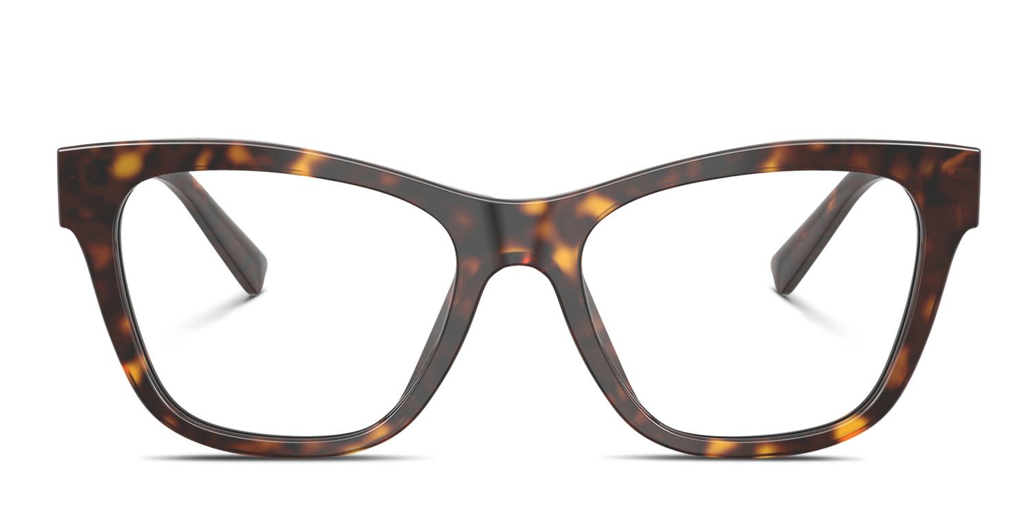 Dolce & Gabbana Sparkle Tortoiseshell Brown Frames Dolce & Gabbana DG3347 Eyeglasses | LensCrafters main image 4