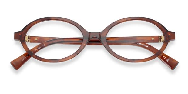 Miu Miu MU01XV Tortoise, Orange frame