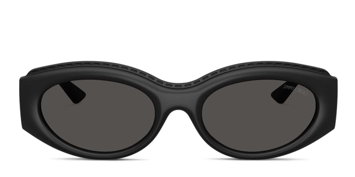 Jimmy Choo JC6002U Black, Gray glasses - Black / Gray - Frontal View