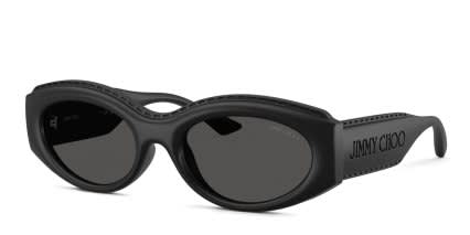Jimmy Choo JC6002U Black, Gray glasses - Black / Gray - Angle View