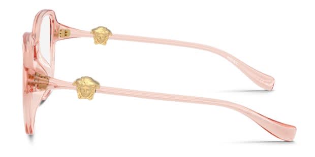 Versace VE3386D clear , pink frame