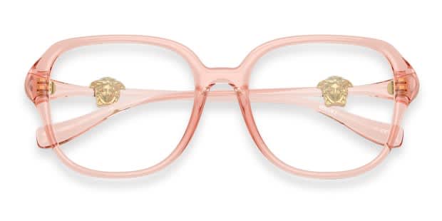 Versace VE3386D clear , pink frame