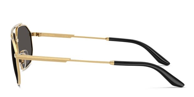 DOLCE&GABBANA GOLD グレー スーツ ベスト付き 46 Dolce & Gabbana DG2328 gold , silver frame with dark grey lenses