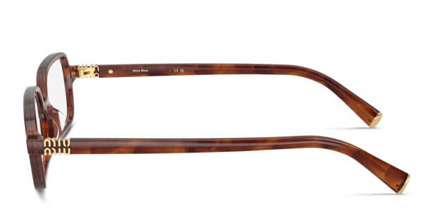 Miu Miu MU01YV multicolor , brown frame