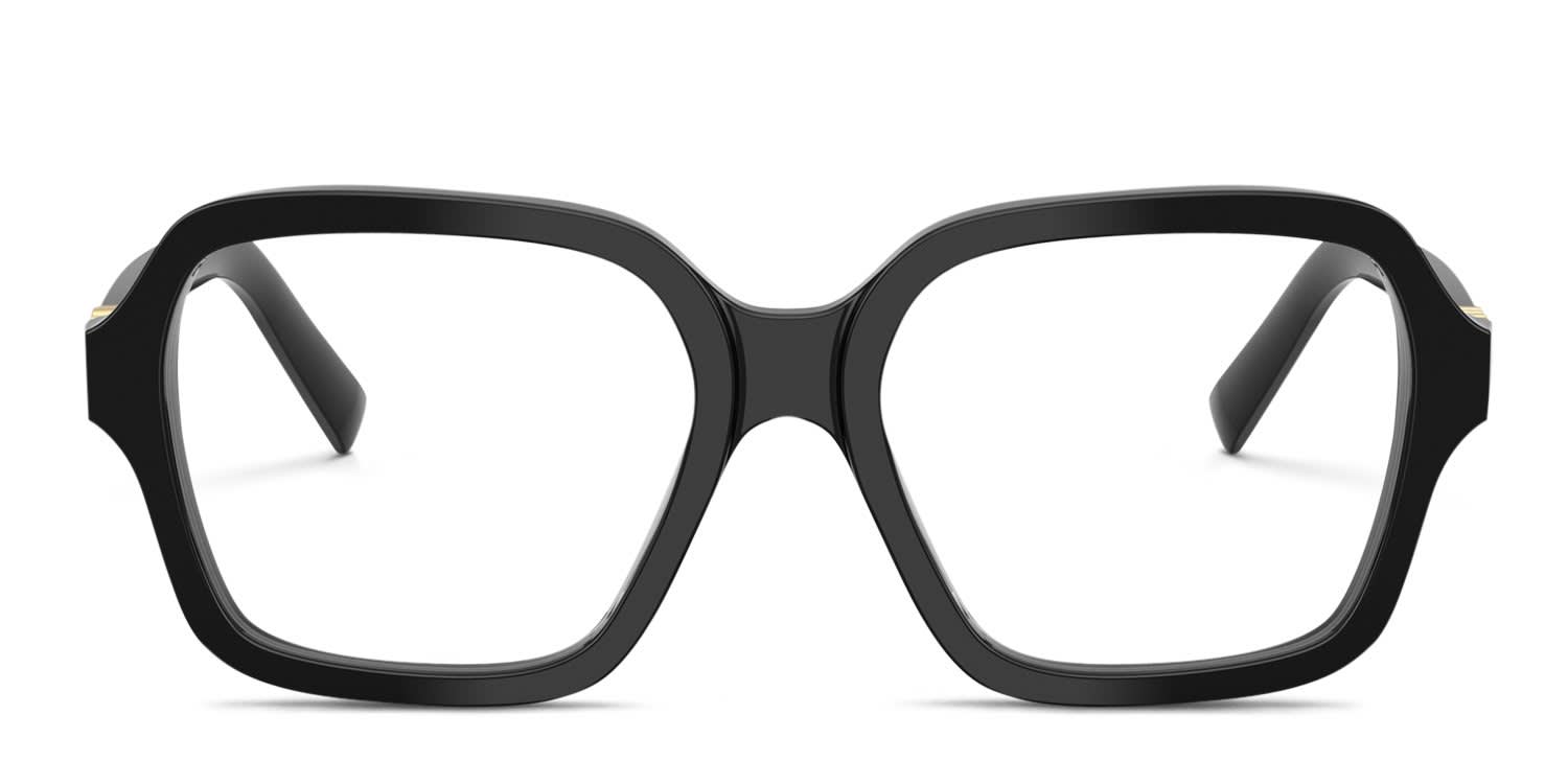 Miu Miu MU03YV Black glasses - Black - Frontal View