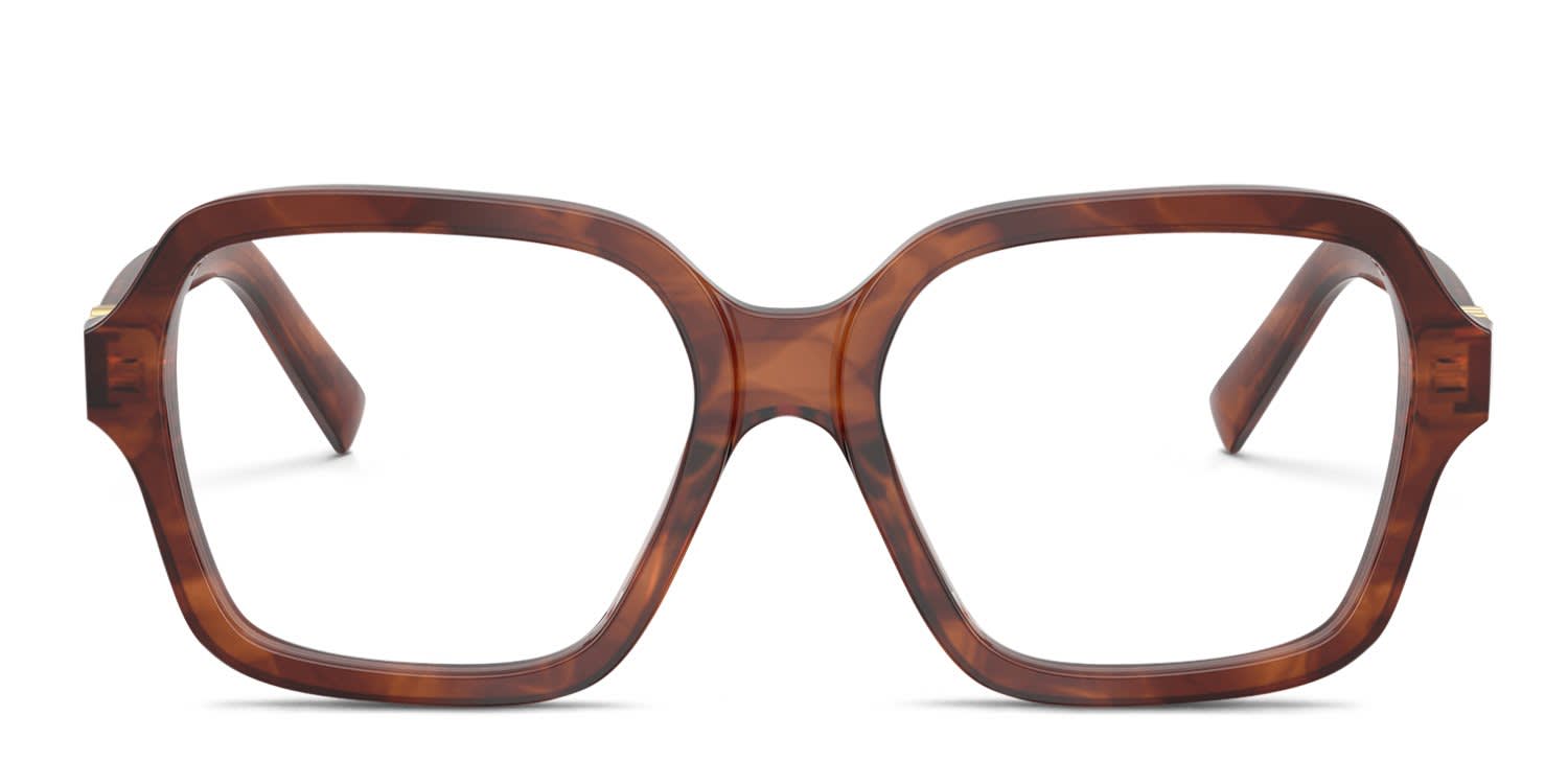 Dior GemDiorO S5I Tortoise, Orange Prescription Eyeglasses