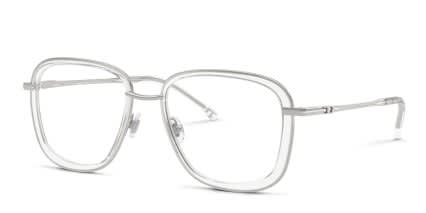 Diesel DL5009 Silver glasses - Silver - Angle View