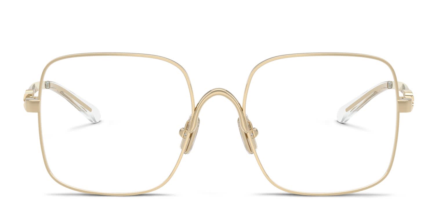 Miu Miu MU51YV Gold glasses - Gold - Frontal View
