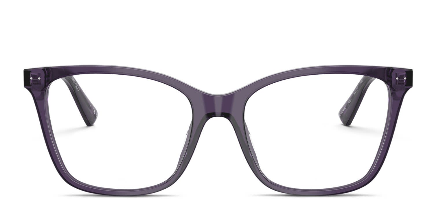 Jimmy Choo JC3048U clear , purple frame