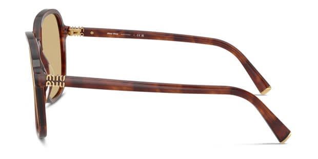 miu miu ブラウンレンズ サングラス SMU01A Miu Miu MUB01S multicolor , brown frame with yellow lenses. Lenses