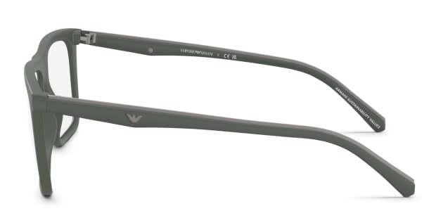 Emporio Armani EA4258 w/Clip-On Green Prescription Eyeglasses