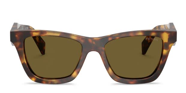Prada PRC07S bronze , tortoise frame with dark brown lenses