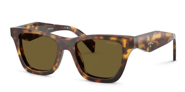 Prada PRC07S bronze , tortoise frame with dark brown lenses
