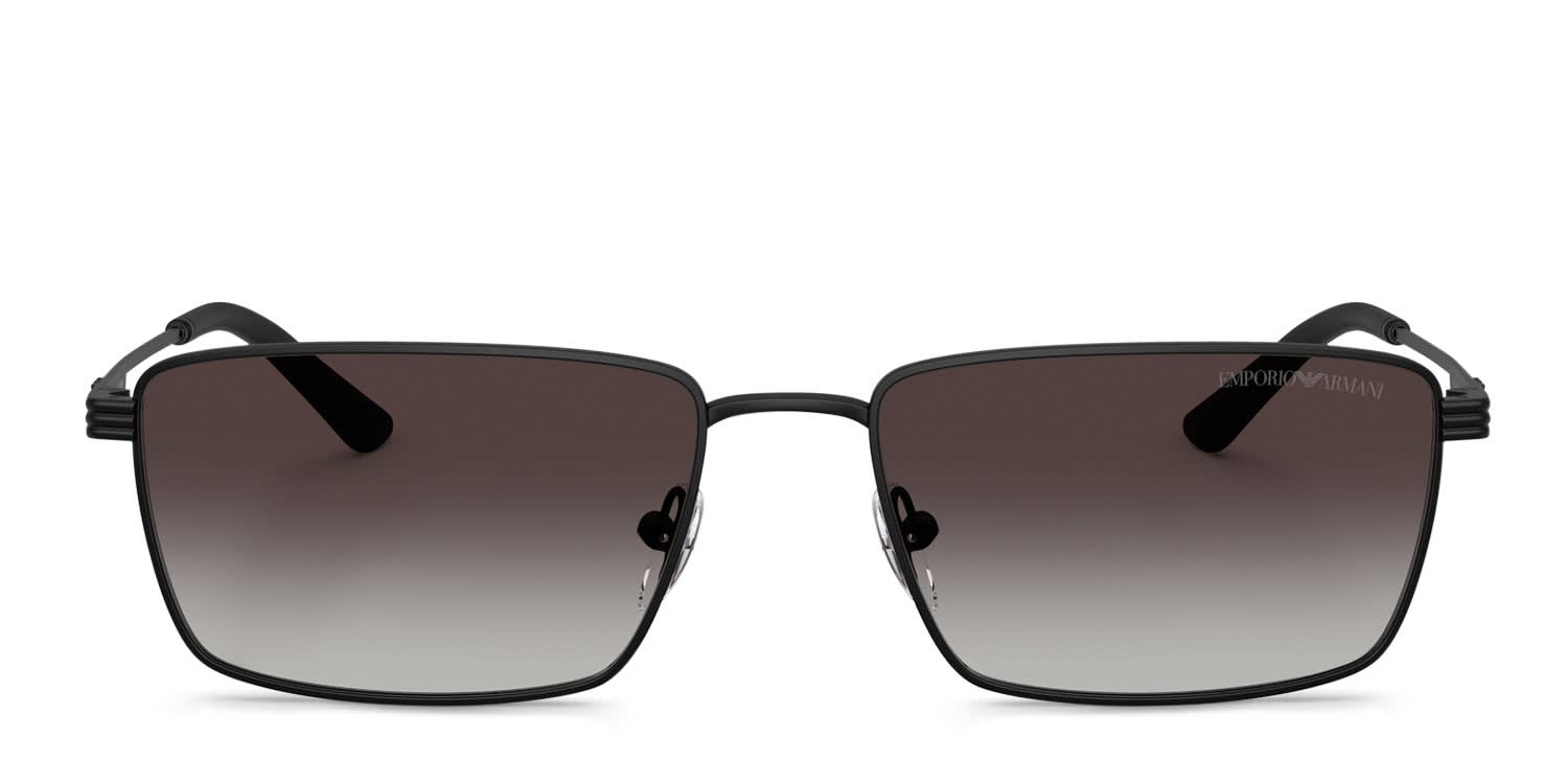Emporio Armani EA2169 Black, Gray glasses - Black / Gray - Frontal View