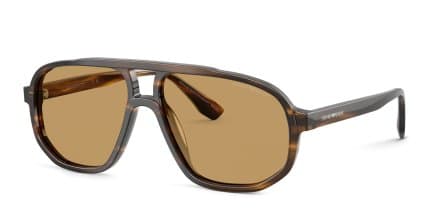 Emporio Armani EA4263U Multicolor, Green, Brown glasses - Multicolor / Green / Brown - Angle View