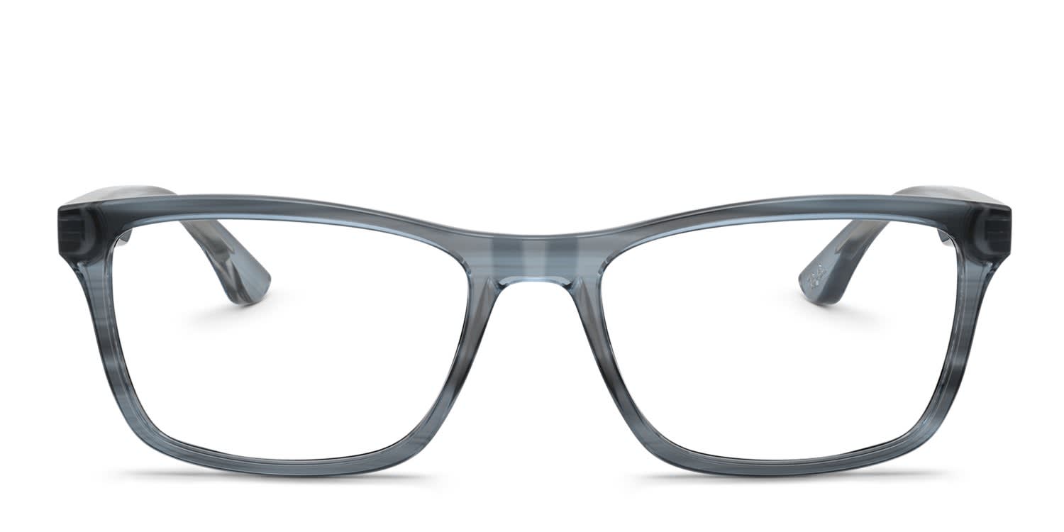 Ray-Ban RX5279 Multicolor, Blue glasses - Multicolor / Blue - Frontal View