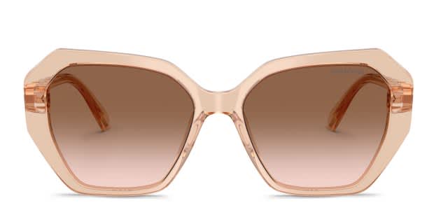 Swarovski SK6017 clear , beige frame with gradient brown  display picture 3