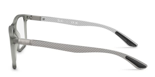 Ray-Ban RX8908 clear , gray frame