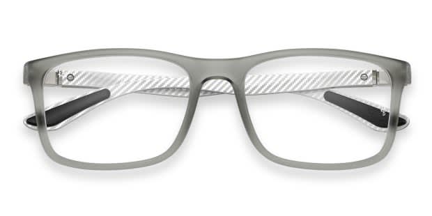 Ray-Ban RX8908 clear , gray frame