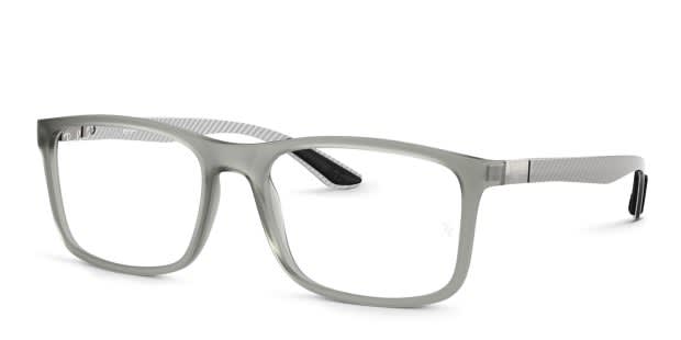 Ray-Ban RX8908 clear , gray frame