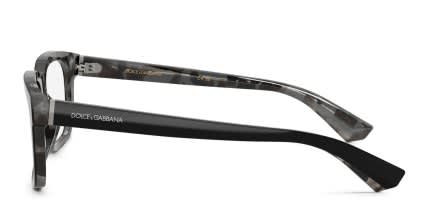 Dolce & Gabbana DG3432 Black, Gray, Tortoise glasses - Black / Gray / Tortoise - Side View