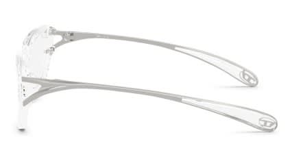 Diesel DL4012 Clear glasses - Clear - Side View