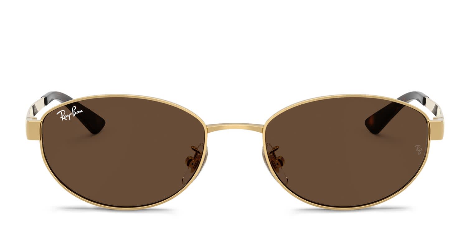 Adidas OR0123 Gold, Brown Prescription Sunglasses