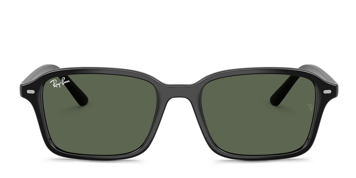 Ray-Ban RJ9131S Kids Shiny Black glasses - Shiny Black - Frontal View