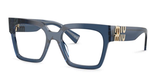 Miu Miu MU04UV blue , clear frame