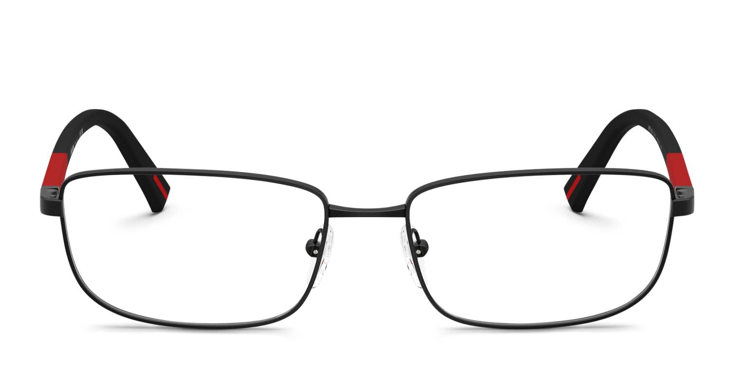 Prada Linea Rossa PS50SV Black glasses - Black - Frontal View