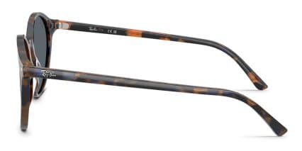 Ray-Ban RB2230 Tortoise, Yellow, Blue glasses - Tortoise / Yellow / Blue - Side View