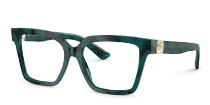 Dolce & Gabbana DG3395 Tortoise, Gunmetal glasses - Tortoise / Gunmetal - Angle View