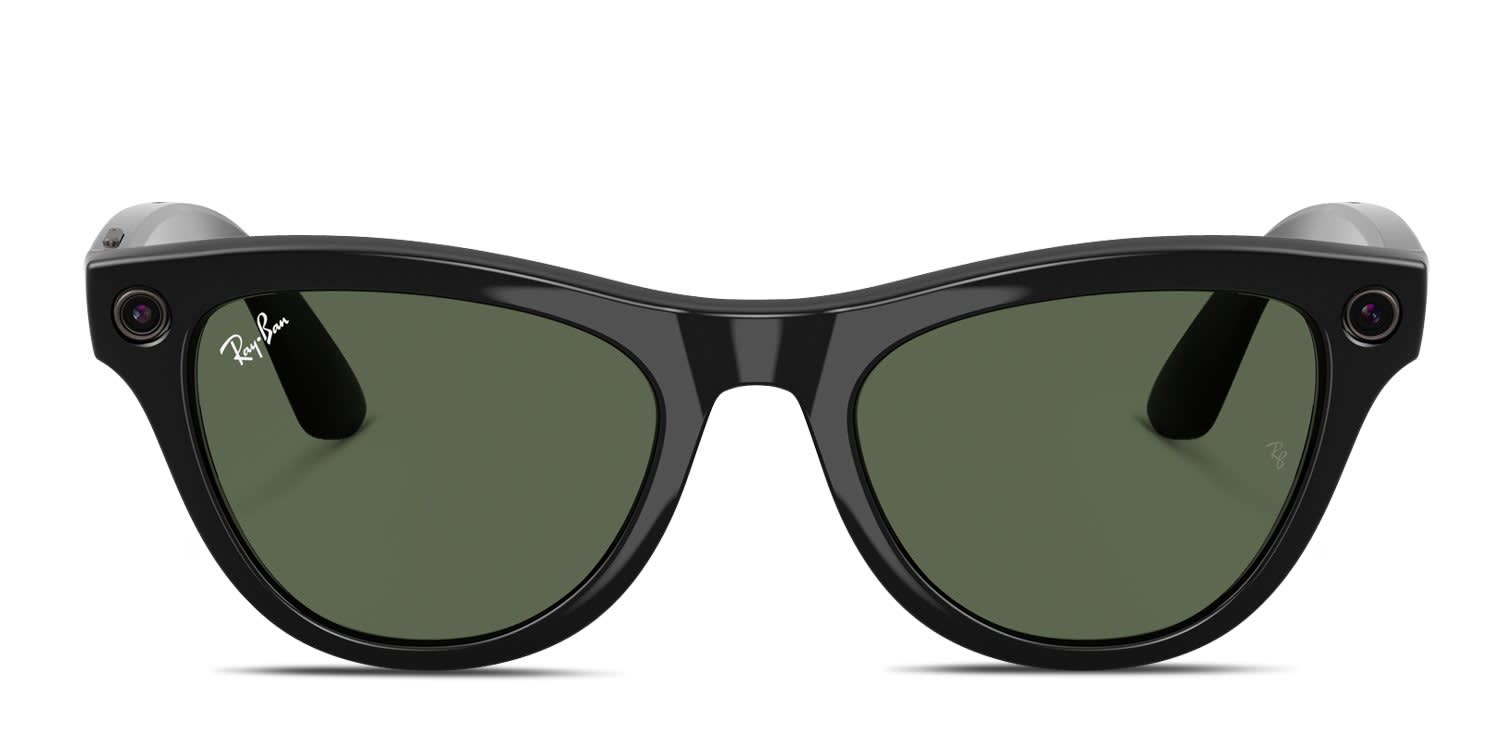 Ray-Ban Meta Smart Glasses RW4009F Low Bridge Fit Headliner Black