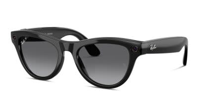 Ray-Ban Meta Smart Glasses RW4014 (Gen 2.0) Skyler Shiny Black, Gray