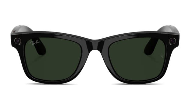 Ray-Ban Meta Smart Glasses Wayfarer RW4012 Shiny Black Sunglasses