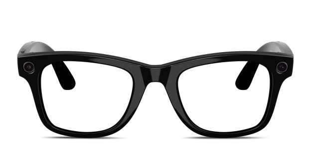 Ray-Ban Meta Smart Glasses Wayfarer RW4012 Transitions Shiny Black