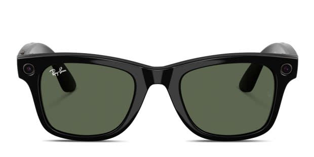 Ray-Ban Meta Smart Glasses (Gen 2.0) Wayfarer RW4012 Black, Green