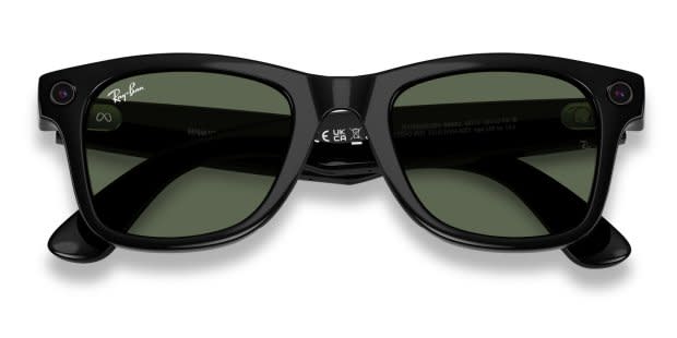 Ray-Ban Meta Smart Glasses RW4012 (Gen 2.0) Wayfarer Black, Green