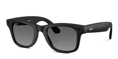 Ray-Ban Meta Smart Glasses RW4012 (Gen 2.0) Wayfarer Matte Black, Gray