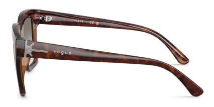 Vogue VO5690S Brown, Tortoise, Gray glasses - Brown / Tortoise / Gray - Side View