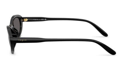 Vogue VO5697SU Black, Gray glasses - Black / Gray - Side View
