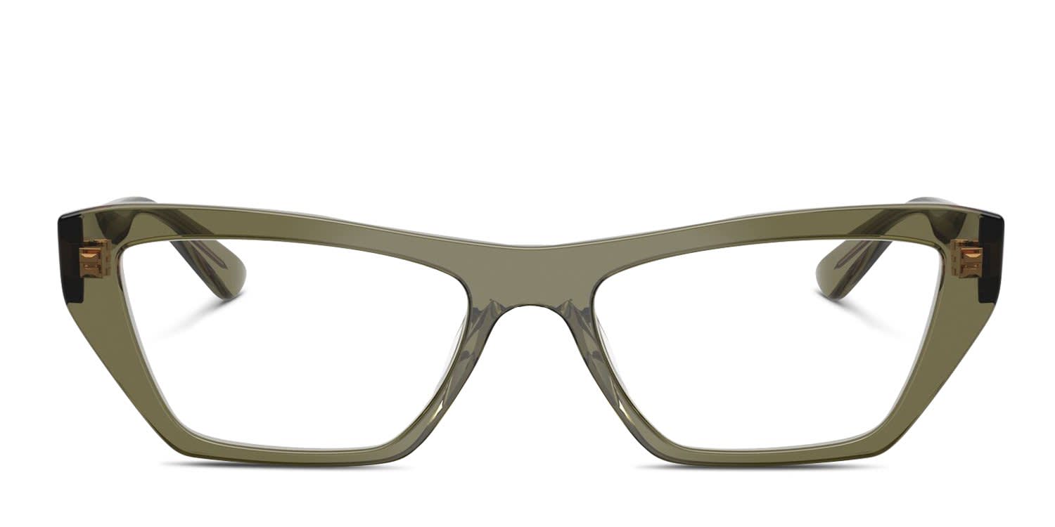 Vogue VO5701U Clear, Green glasses - Clear / Green - Frontal View