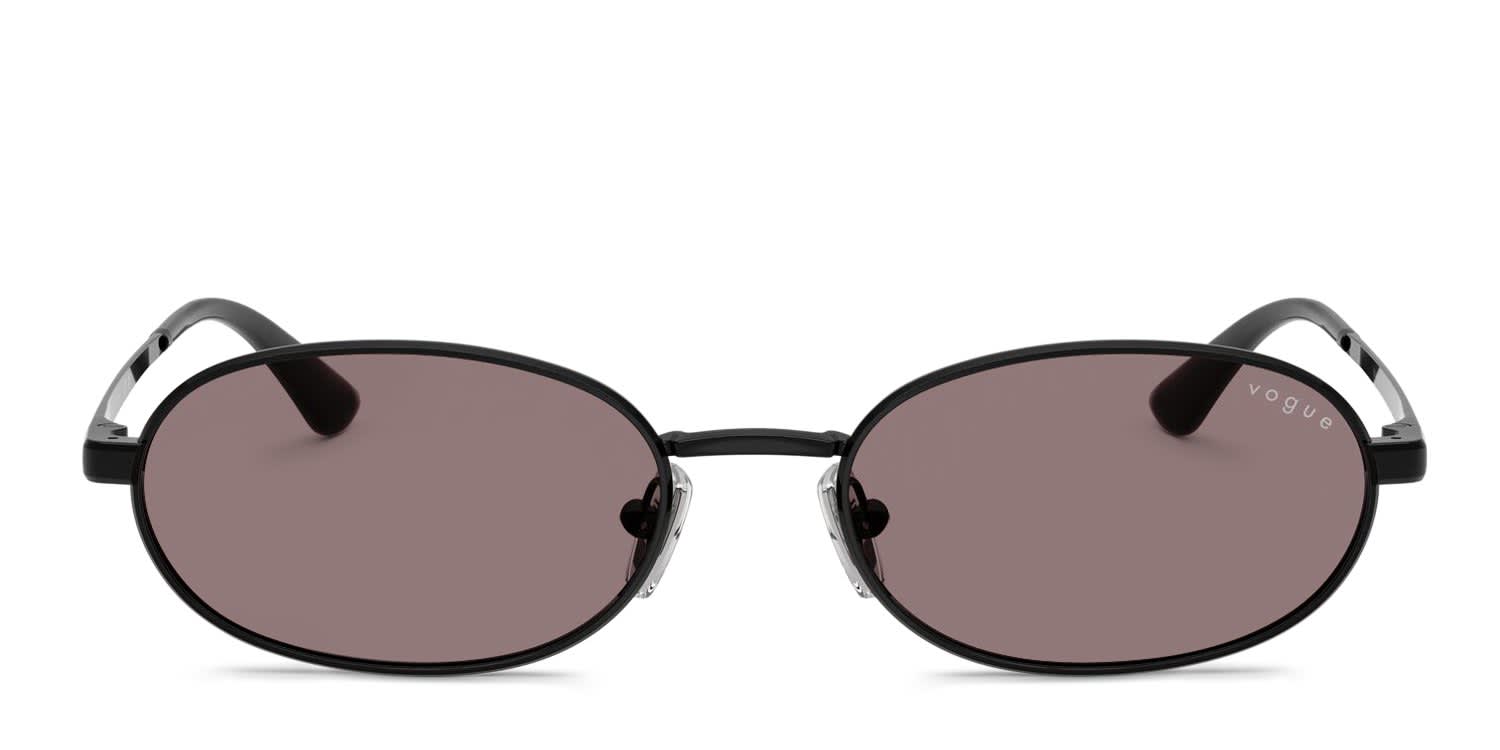 Vogue VO4353S Black, Purple glasses - Black / Purple - Frontal View