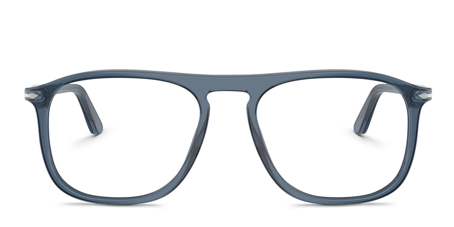 Persol PO3392V Clear, Blue glasses - Clear / Blue - Frontal View